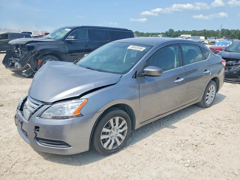2015 Nissan Sentra მანქანა იყიდება აუქციონზე, vin: 3N1AB7AP2FY242356, აუქციონის ნომერი: 58448596