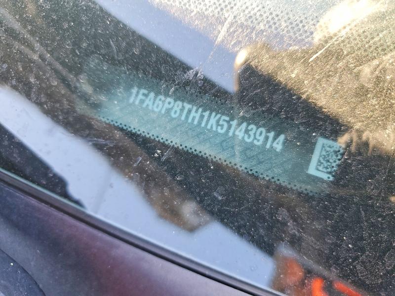 Aukcja sprzedaży 2019 Ford Mustang, vin: 1FA6P8TH1K5143914, numer aukcji: 57191326