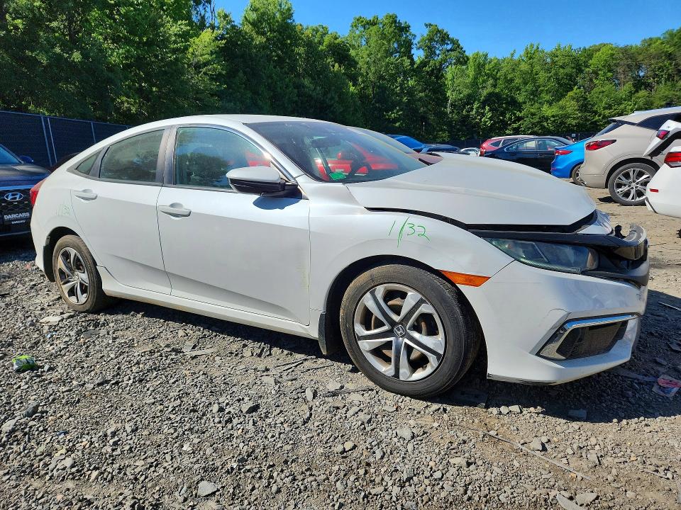 55899206 :رقم المزاد ، 19XFC2F61KE020857 vin ، 2019 Honda Civic مزاد بيع