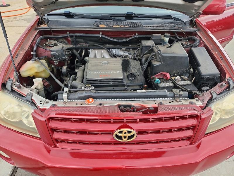 2001 Toyota Highlander მანქანა იყიდება აუქციონზე, vin: JTEGF21A310018361, აუქციონის ნომერი: 55910226