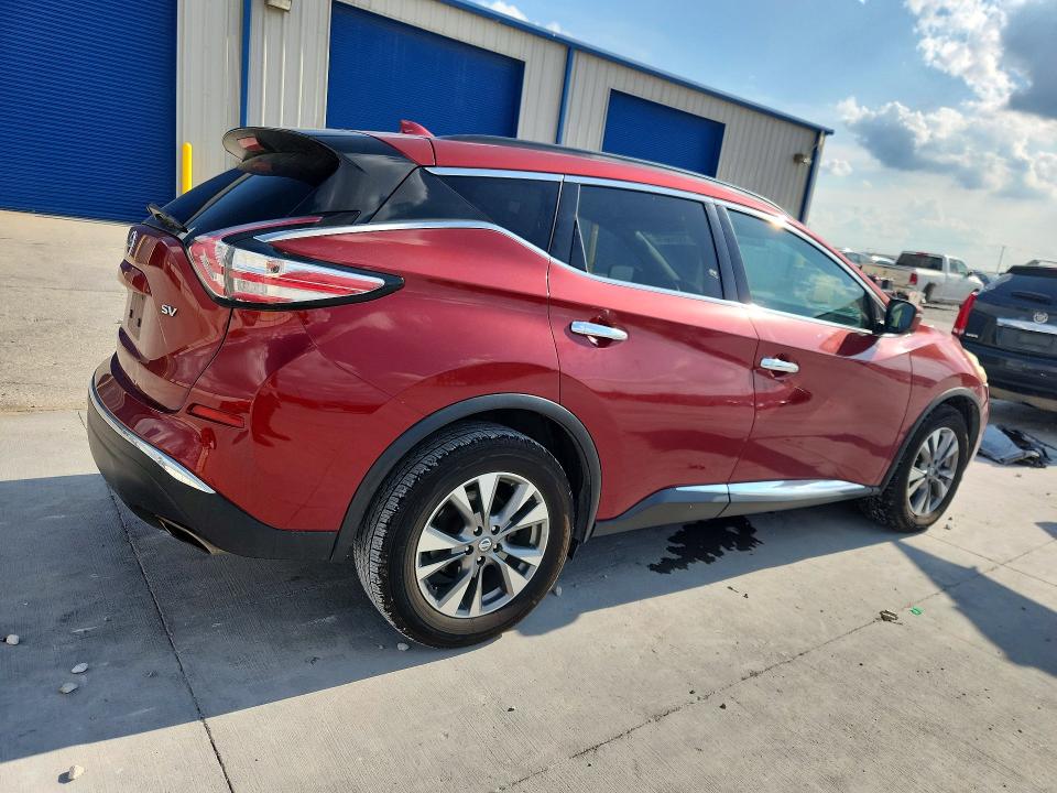 2017 Nissan Murano მანქანა იყიდება აუქციონზე, vin: 5N1AZ2MG2HN148299, აუქციონის ნომერი: 55956676