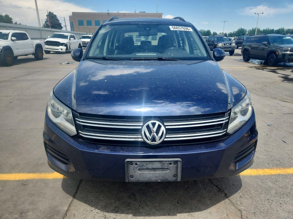 2016 Volkswagen Tiguan მანქანა იყიდება აუქციონზე, vin: WVGAV7AX9GW514829, აუქციონის ნომერი: 56657656