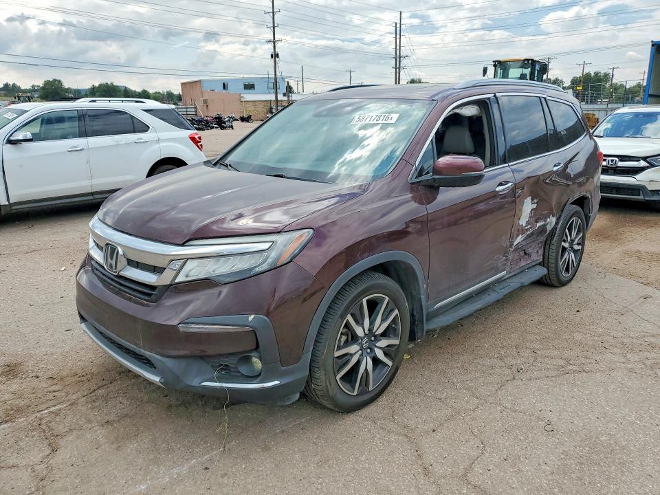 2022 Honda Pilot მანქანა იყიდება აუქციონზე, vin: 5FNYF6H61NB029755, აუქციონის ნომერი: 58717816