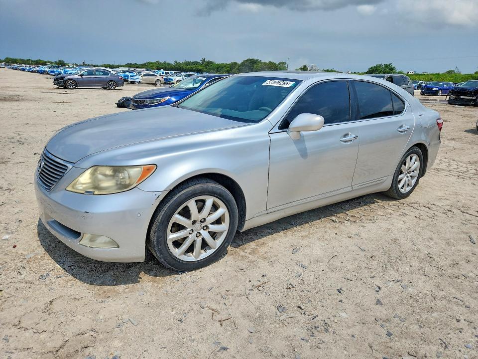 57895296 :رقم المزاد ، JTHBL46F485056863 vin ، 2008 Lexus Ls مزاد بيع