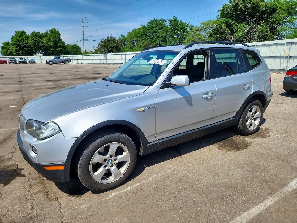 Auction sale of the 2007 Bmw X3, vin: WBXPC93497WF02835, lot number: 56275766