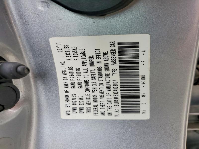 Aukcja sprzedaży 2012 Acura Tl, vin: 19UUA9F50CA003907, numer aukcji: 56625436