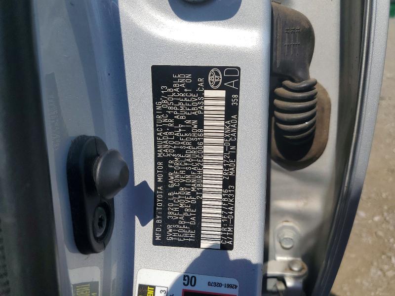 2014 Toyota Corolla მანქანა იყიდება აუქციონზე, vin: 2T1BURHE2EC006168, აუქციონის ნომერი: 77248405