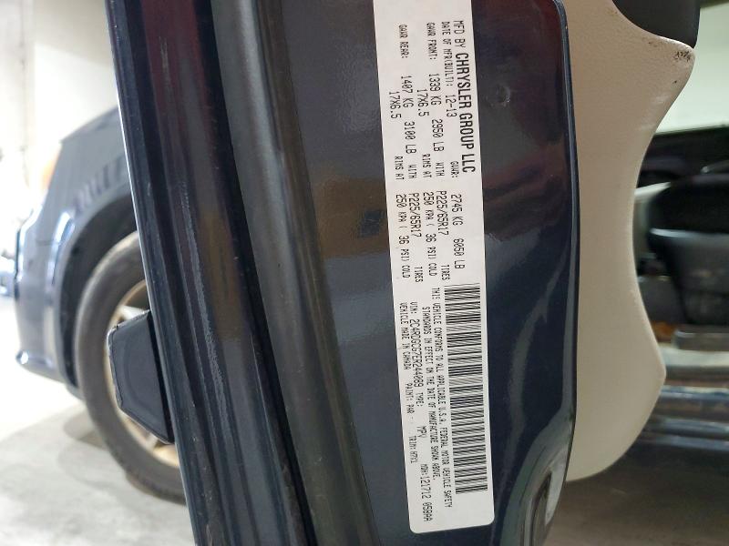 Продажа на аукционе авто 2014 Dodge Grand Caravan, vin: 2C4RDGCG7ER244089, номер лота: 56582716