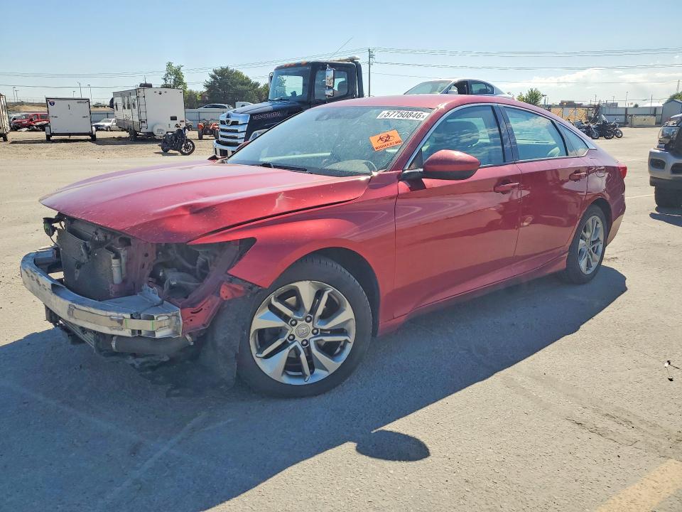 57750846 :رقم المزاد ، 1HGCV1F10JA021206 vin ، 2018 Honda Accord مزاد بيع