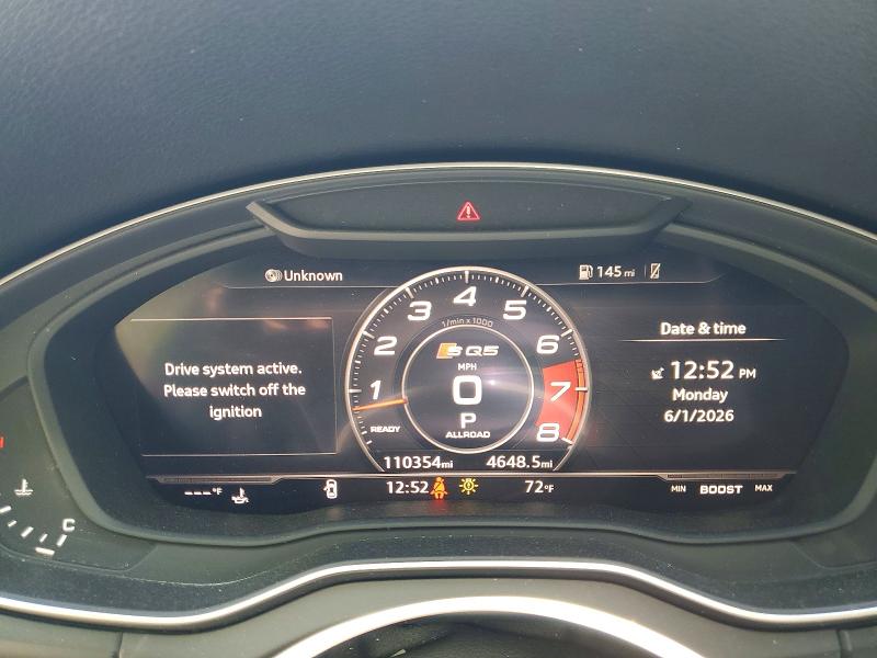 55553426 :رقم المزاد ، WA1C4AFY1K2121576 vin ، 2019 Audi Sq5 مزاد بيع