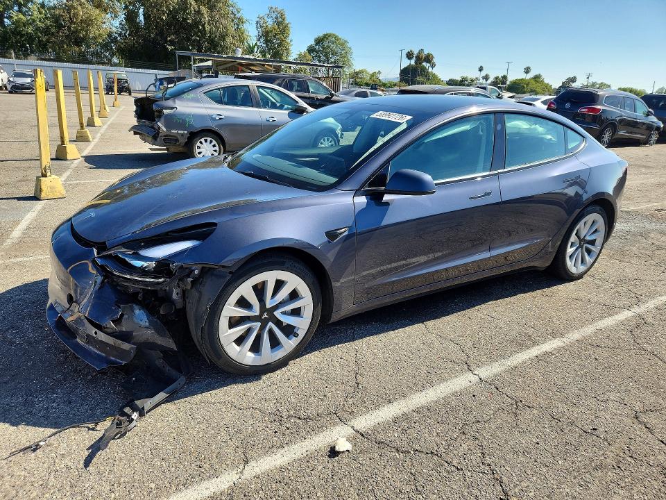 Aukcja sprzedaży 2022 Tesla Model 3, vin: 5YJ3E1EA3NF374164, numer aukcji: 58992726