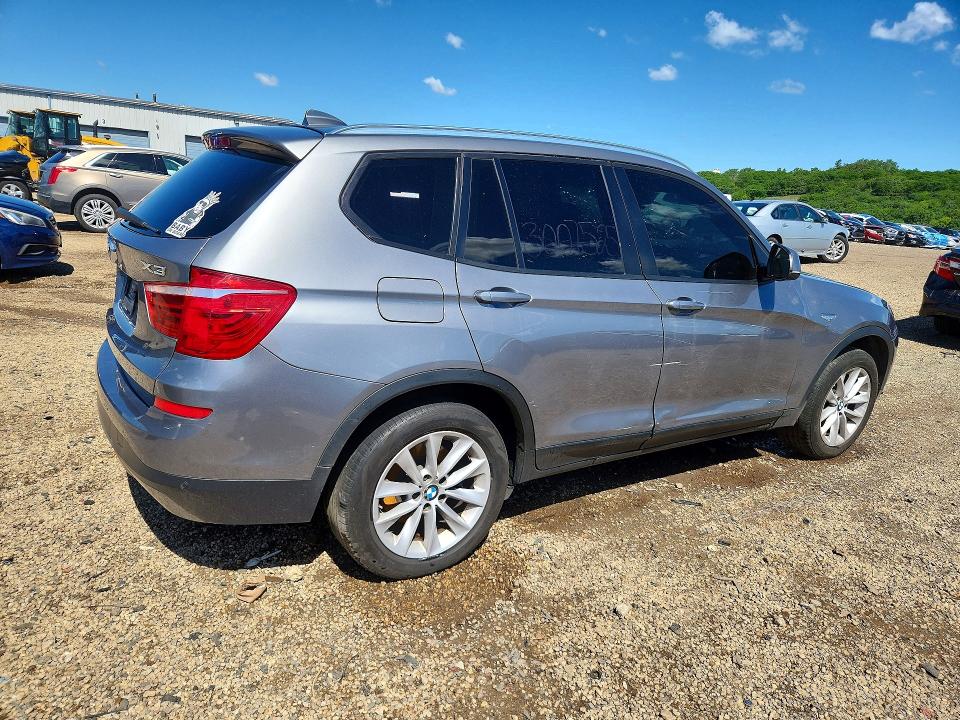 2016 Bmw X3 მანქანა იყიდება აუქციონზე, vin: 5UXWX9C56G0D63366, აუქციონის ნომერი: 57483986