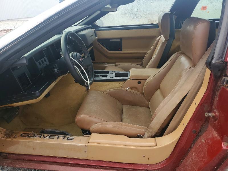 56717896 :رقم المزاد ، 1G1YY0786G5124643 vin ، 1986 Chevrolet Corvette مزاد بيع
