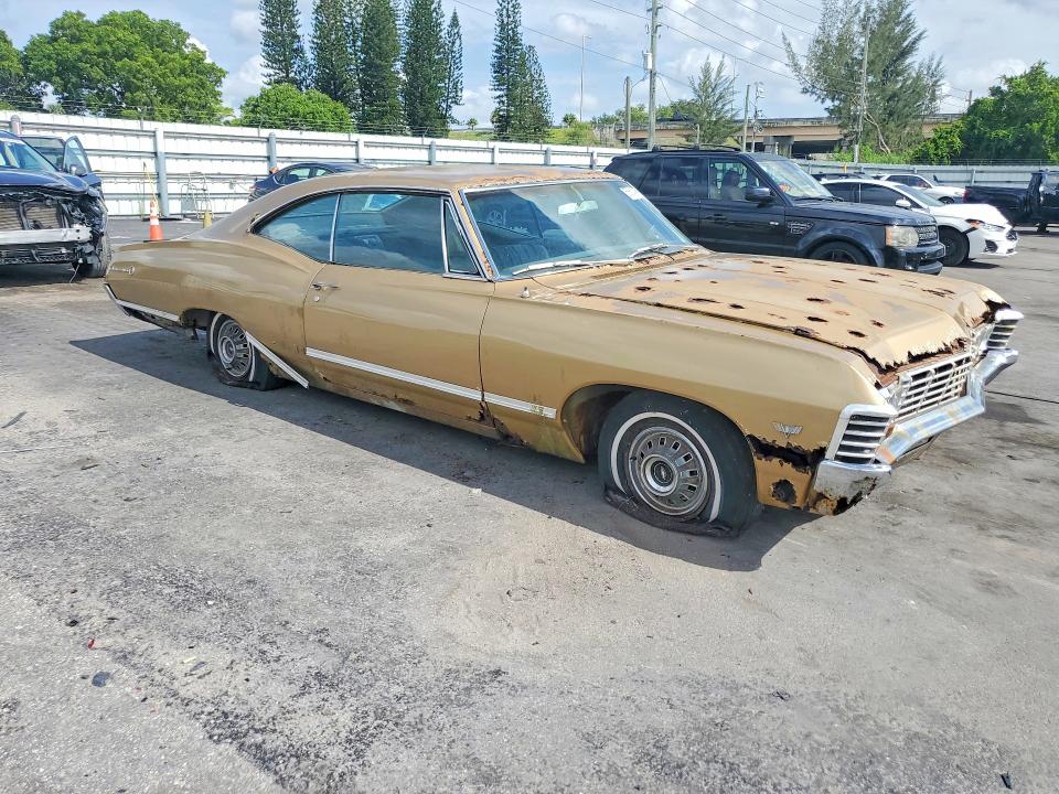 Aukcja sprzedaży 1967 Chevrolet Impala, vin: 164877S225167, numer aukcji: 58514376