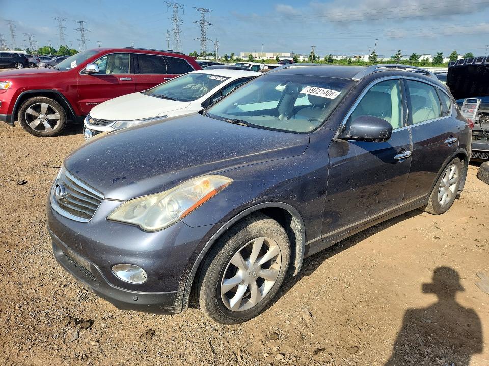 59221406 :رقم المزاد ، JN1AJ0HR4AM755363 vin ، 2010 Infiniti Ex35 مزاد بيع