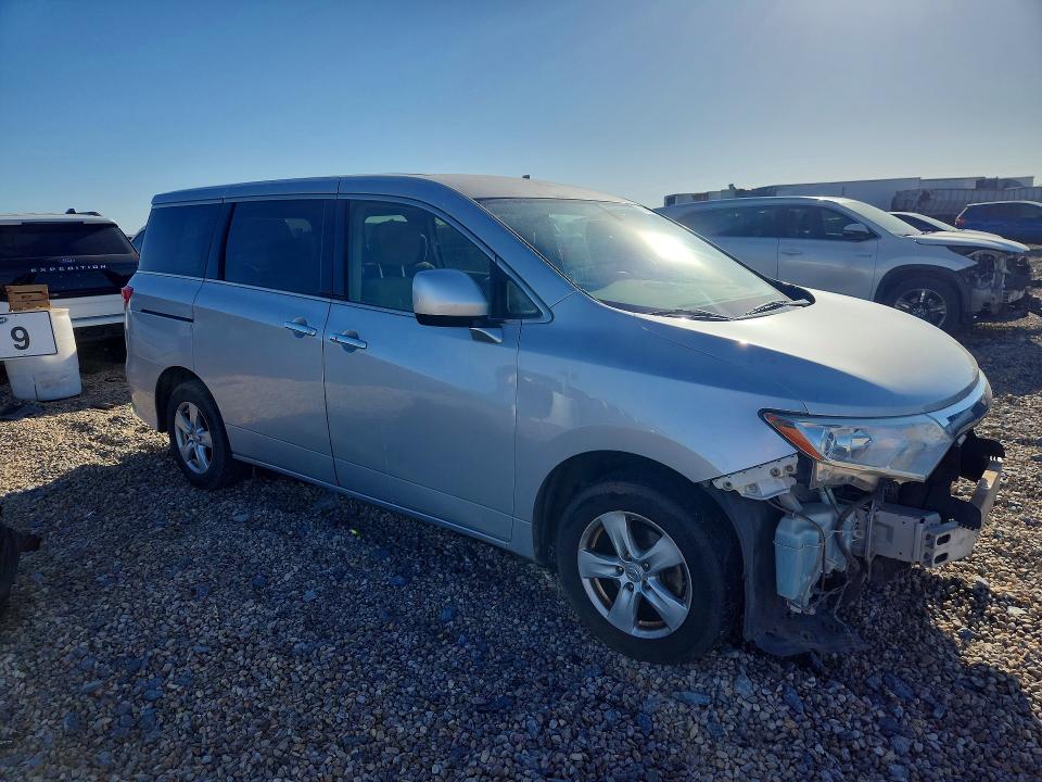 2014 Nissan Quest მანქანა იყიდება აუქციონზე, vin: JN8AE2KP3E9100693, აუქციონის ნომერი: 55545426
