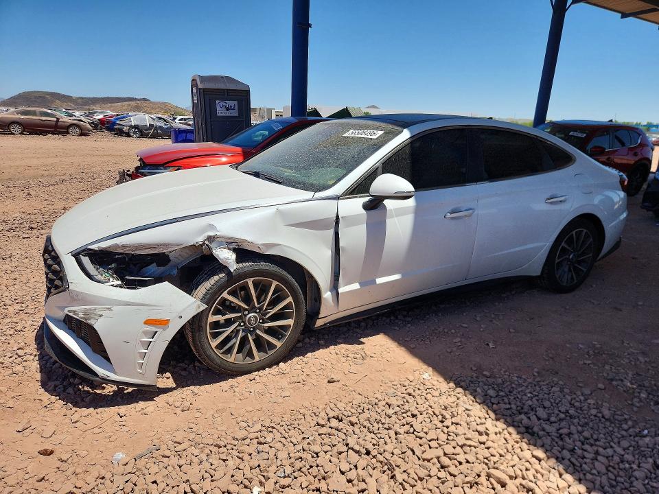 56506496 :رقم المزاد ، 5NPEH4J24MH123136 vin ، 2021 Hyundai Sonata مزاد بيع
