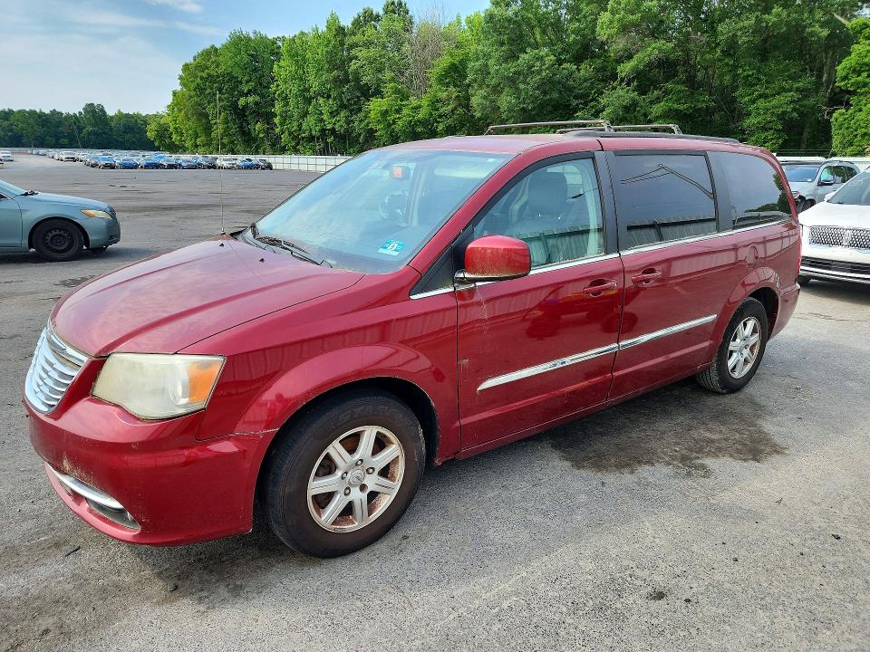2012 Chrysler Town & Country მანქანა იყიდება აუქციონზე, vin: 2C4RC1BG2CR350626, აუქციონის ნომერი: 57877186