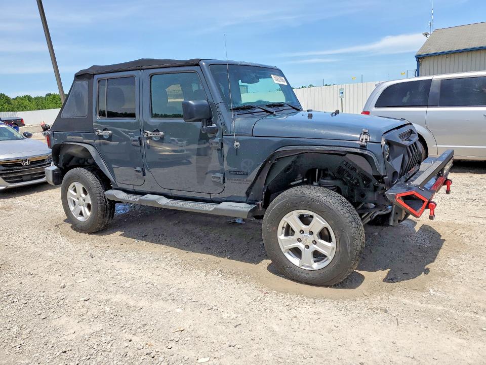 Продаж на аукціоні авто 2016 Jeep Wrangler Unlimited, vin: 1C4BJWDG6GL270407, номер лоту: 58297886