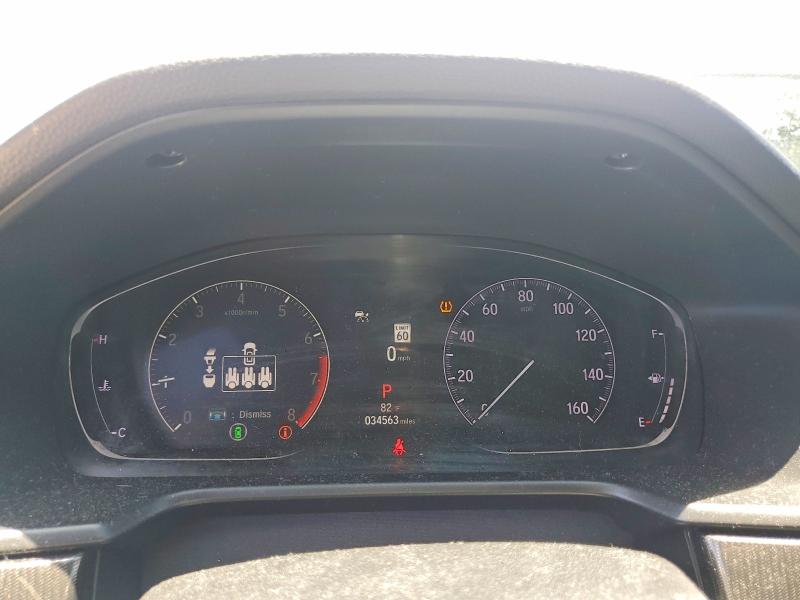 56114916 :رقم المزاد ، 1HGCV1F38NA113610 vin ، 2022 Honda Accord مزاد بيع