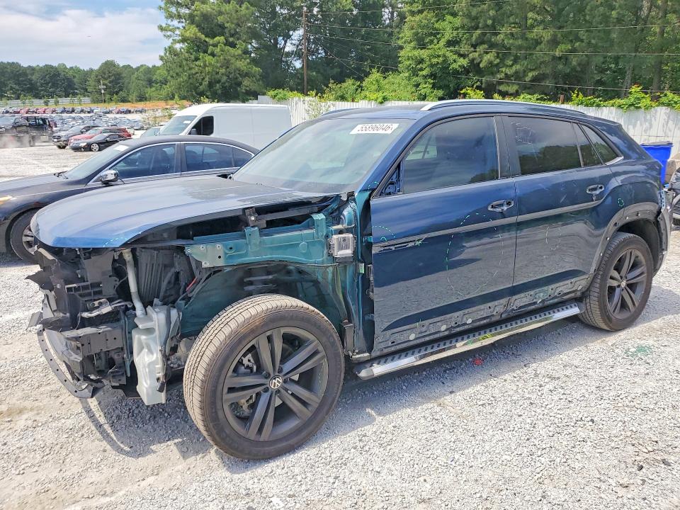 2021 Volkswagen Atlas Cross Sport მანქანა იყიდება აუქციონზე, vin: 1V2PE2CA5MC205168, აუქციონის ნომერი: 55896046