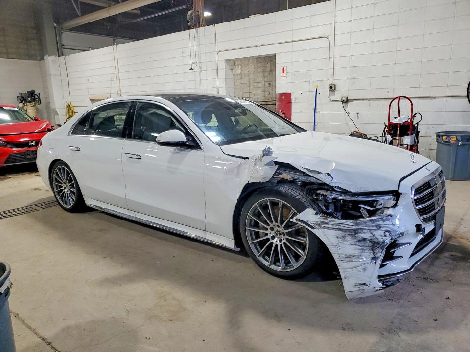 58825266 :رقم المزاد ، W1K6G7GB6SA324157 vin ، 2025 Mercedes-benz S مزاد بيع