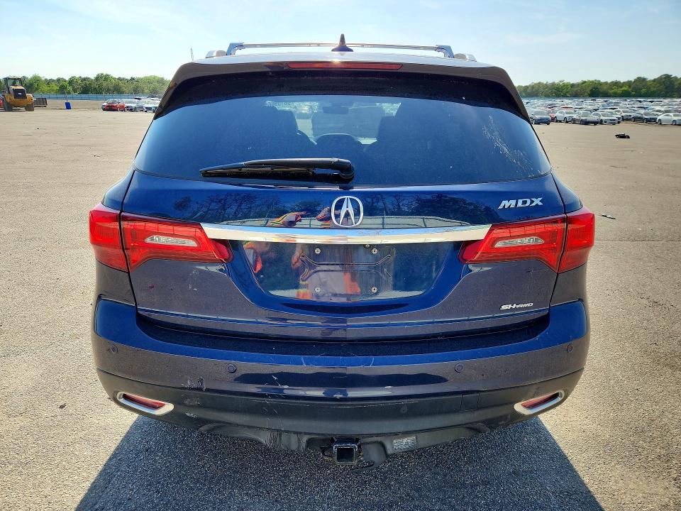56109666 :رقم المزاد ، 5FRYD4H92GB041905 vin ، 2016 Acura Mdx مزاد بيع