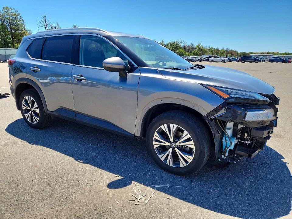 56818936 :رقم المزاد ، 5N1AT3BB2MC673433 vin ، 2021 Nissan Rogue مزاد بيع