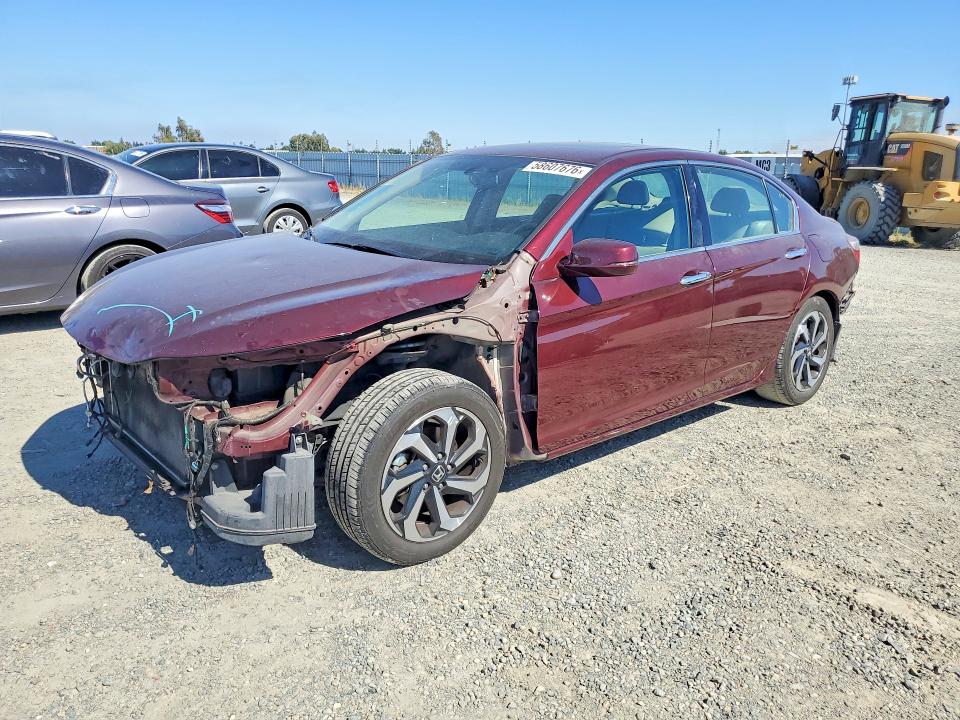 Auction sale of the 2017 Honda Accord, vin: 1HGCR3F82HA004043, lot number: 58607676