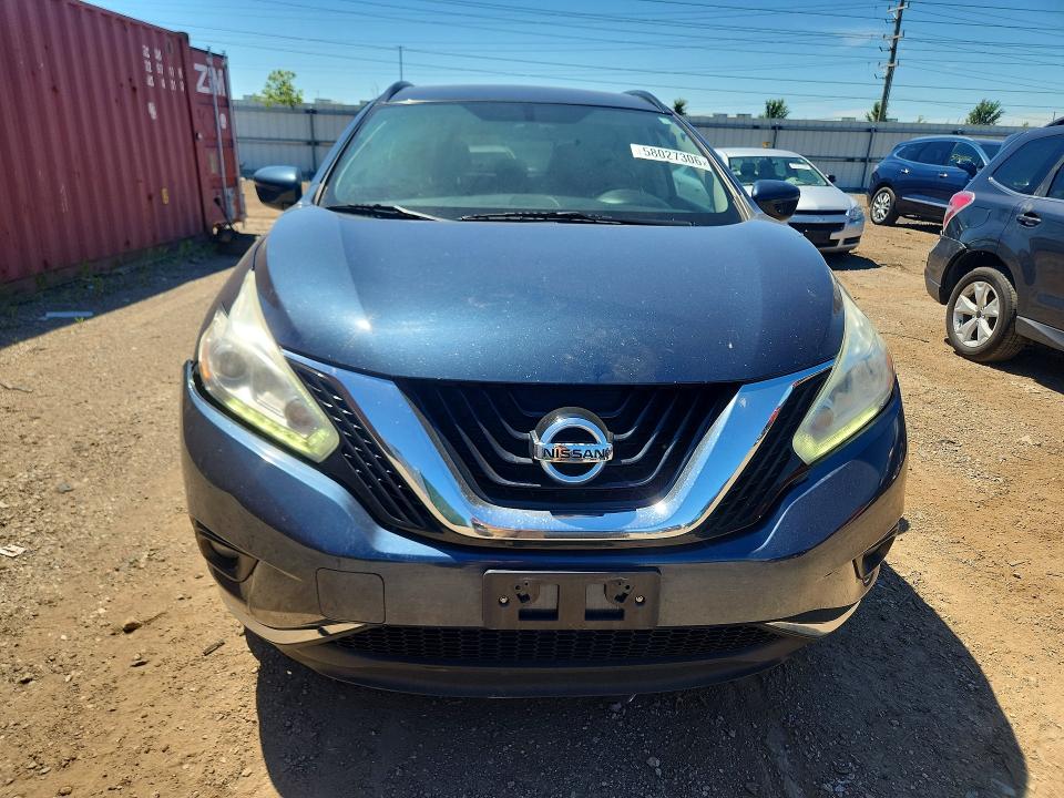 Продажа на аукционе авто 2016 Nissan Murano, vin: 5N1AZ2MH3GN161778, номер лота: 58027306