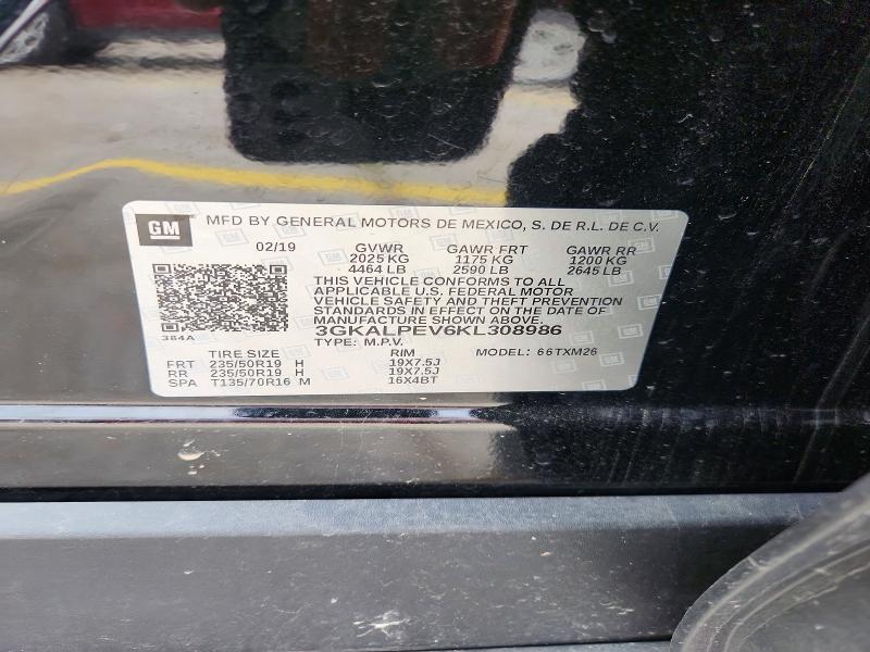 Продажа на аукционе авто 2019 Gmc Terrain, vin: 3GKALPEV6KL308986, номер лота: 57599676