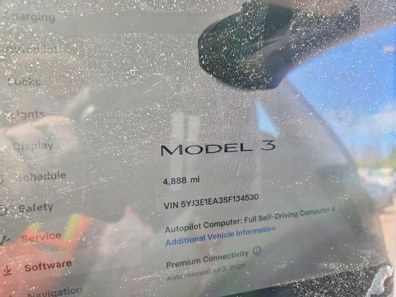Продажа на аукционе авто 2025 Tesla Model 3, vin: 5YJ3E1EA3SF134530, номер лота: 55929056