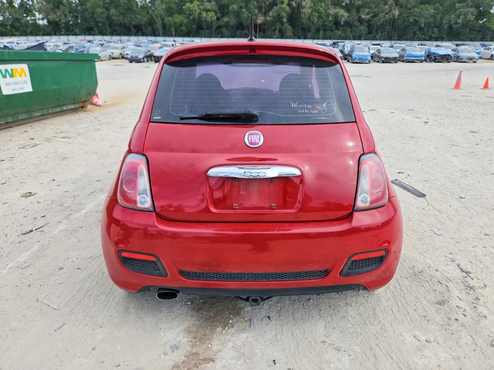 2015 Fiat 500 მანქანა იყიდება აუქციონზე, vin: 3C3CFFBR2FT657456, აუქციონის ნომერი: 56290476