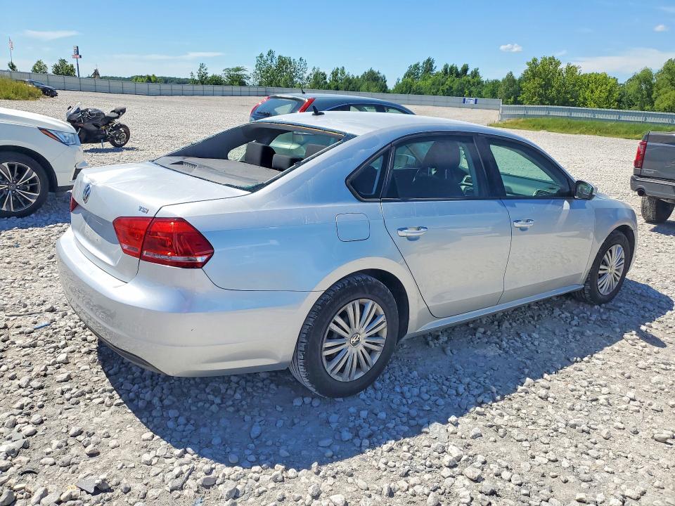 57858106 :رقم المزاد ، 1VWAT7A30EC114287 vin ، 2014 Volkswagen Passat مزاد بيع