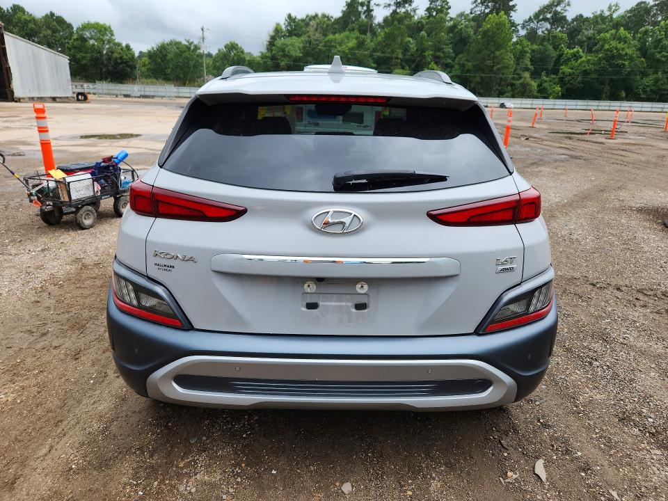 2022 Hyundai Kona მანქანა იყიდება აუქციონზე, vin: KM8K5CA38NU884608, აუქციონის ნომერი: 57048036