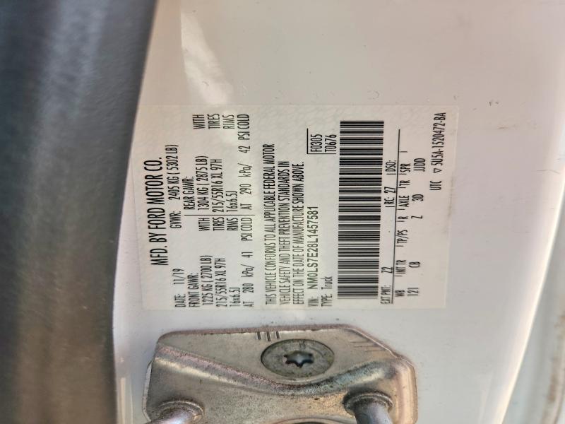 Продаж на аукціоні авто 2020 Ford Transit Connect, vin: NM0LS7E28L1457581, номер лоту: 58869646