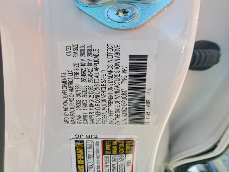 Продаж на аукціоні авто 2023 Acura Rdx, vin: 5J8TC2H84PL003617, номер лоту: 57157286