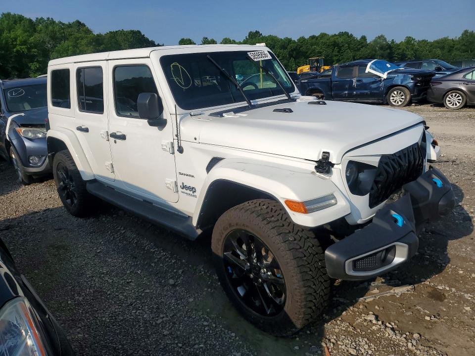 58595856 :رقم المزاد ، 1C4JJXP67NW214430 vin ، 2022 Jeep Wrangler Unlimited مزاد بيع