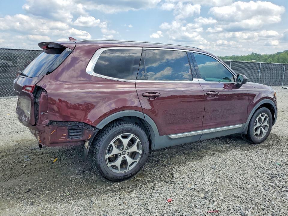 57663956 :رقم المزاد ، 5XYP34HCXLG034053 vin ، 2020 Kia Telluride مزاد بيع