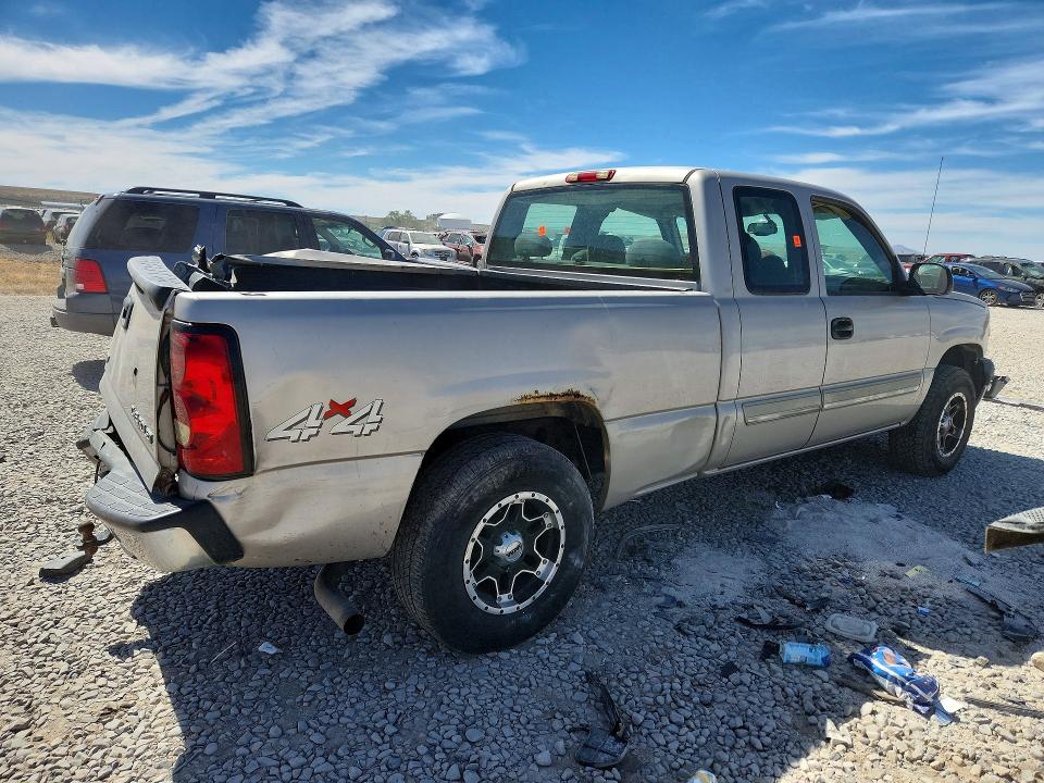 2004 Chevrolet Silverado 1500 მანქანა იყიდება აუქციონზე, vin: 1GCEK19V54E210784, აუქციონის ნომერი: 57268106