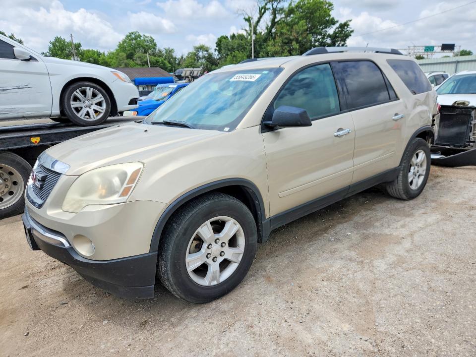 55849266 :رقم المزاد ، 1GKLVLED9AJ214156 vin ، 2010 Gmc Acadia مزاد بيع