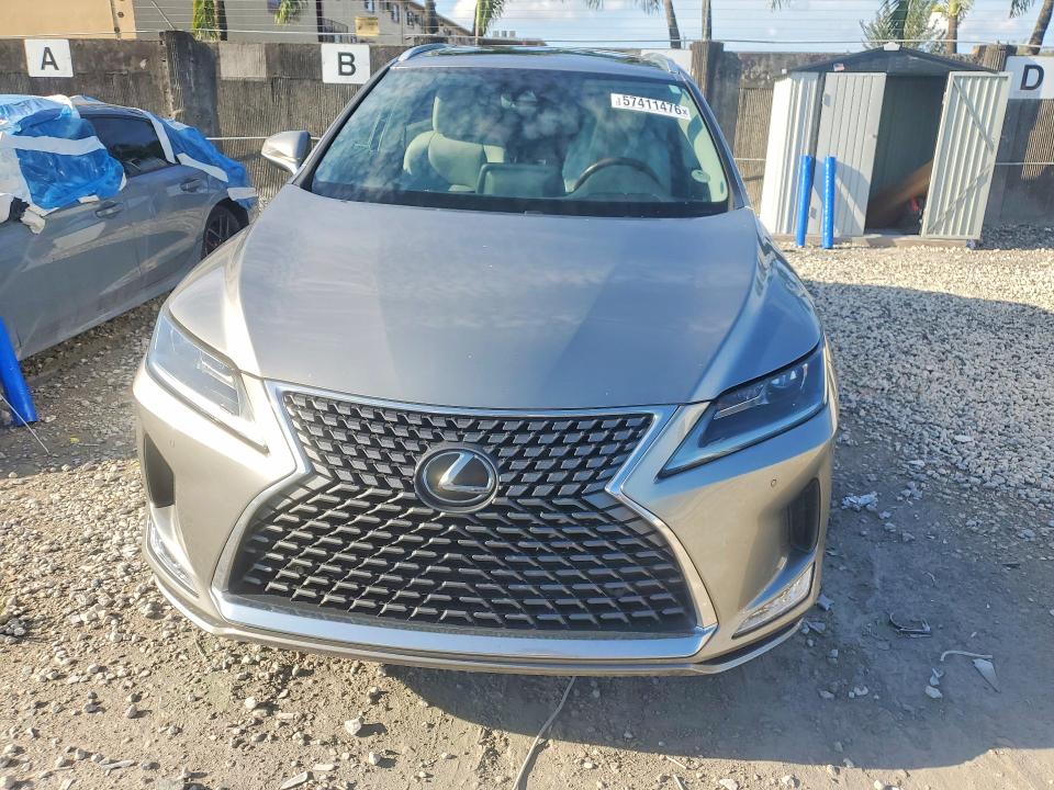 57411476 :رقم المزاد ، 2T2HZMAA1NC255160 vin ، 2022 Lexus Rx مزاد بيع