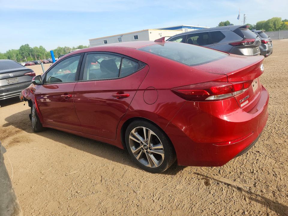 54205516 :رقم المزاد ، KMHD84LF8JU484619 vin ، 2018 Hyundai Elantra مزاد بيع