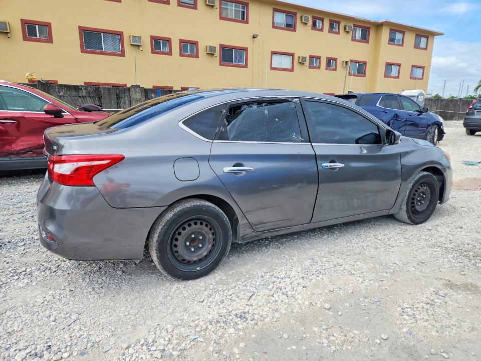 2017 Nissan Sentra მანქანა იყიდება აუქციონზე, vin: 3N1AB7AP3HY312515, აუქციონის ნომერი: 56516776