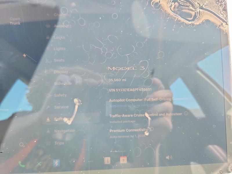 Продажа на аукционе авто 2023 Tesla Model 3, vin: 5YJ3E1EA6PF658651, номер лота: 56116846