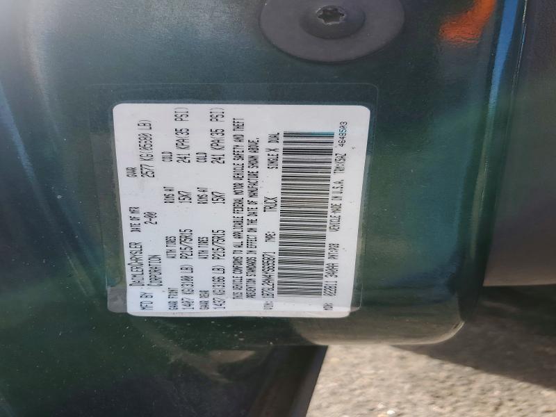 58120086 :رقم المزاد ، 1B7GL2AN4YS695871 vin ، 2000 Dodge Dakota مزاد بيع