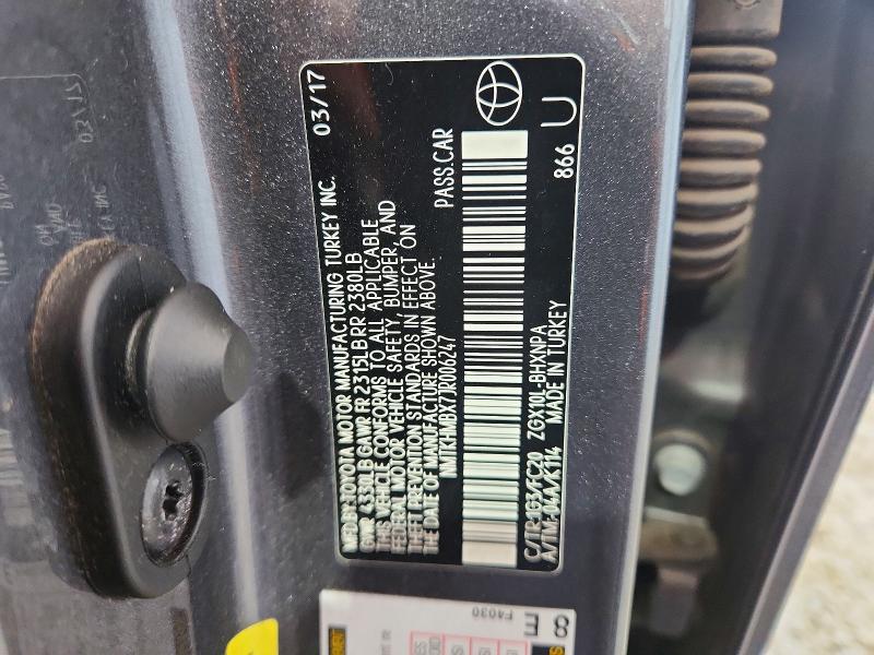 Aukcja sprzedaży 2018 Toyota C-hr, vin: NMTKHMBX7JR006247, numer aukcji: 56783856