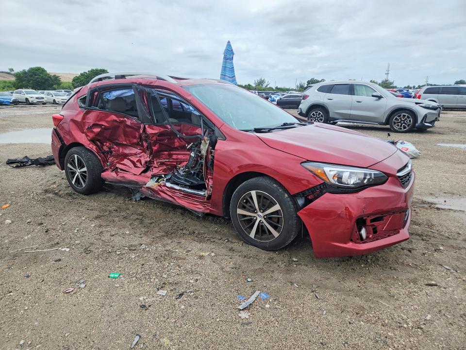 55576366 :رقم المزاد ، 4S3GTAD64M3700389 vin ، 2021 Subaru Impreza مزاد بيع