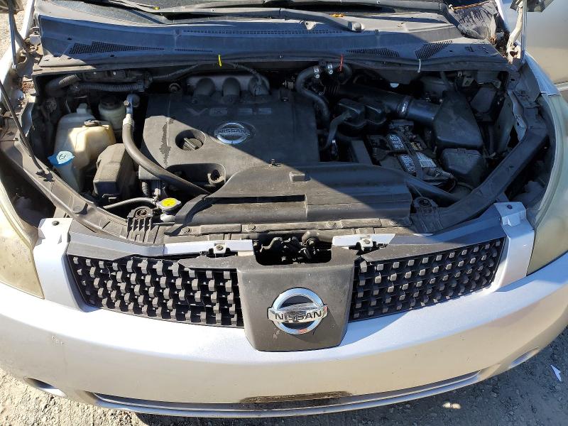 2005 Nissan Quest მანქანა იყიდება აუქციონზე, vin: 5N1BV28U95N132189, აუქციონის ნომერი: 56828716