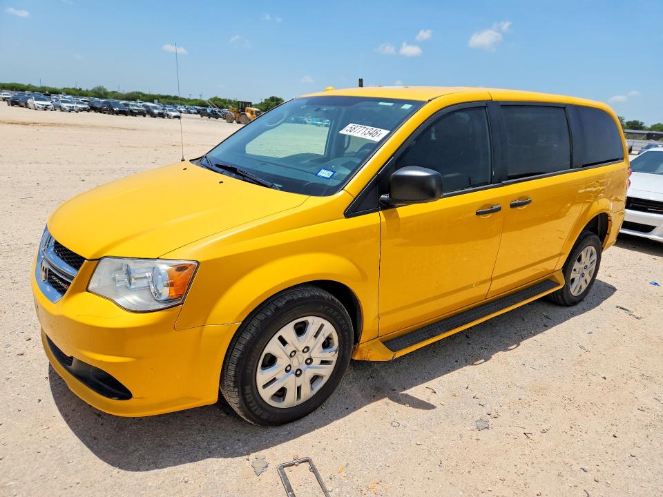 58771346 :رقم المزاد ، 2C4RDGBG9KR754361 vin ، 2019 Dodge Grand Caravan مزاد بيع